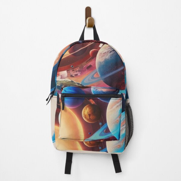 Item preview, Space Life 6 - Abstract Solar System - Sun, Stars, Planets designed and sold by AlinaSCorner.