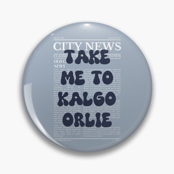 Item preview, "Take Me to Kalgoorlie" – Australia, Elegant Newspaper-Style Design designed and sold by RM-Journey.