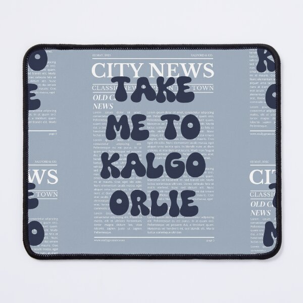 Item preview, "Take Me to Kalgoorlie" – Australia, Elegant Newspaper-Style Design designed and sold by RM-Journey.