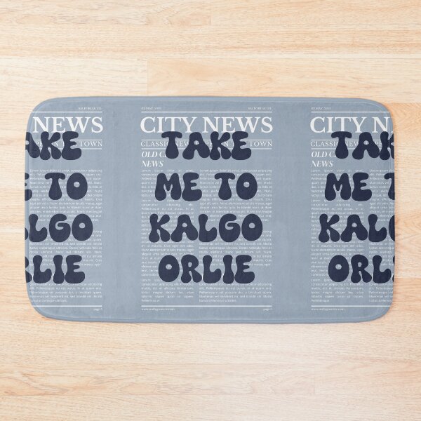 Item preview, "Take Me to Kalgoorlie" – Australia, Elegant Newspaper-Style Design designed and sold by RM-Journey.