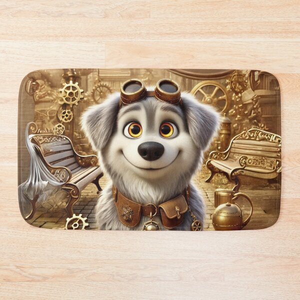 Item preview, Steampunk Siberian Retriever designed and sold by Sillytoe.