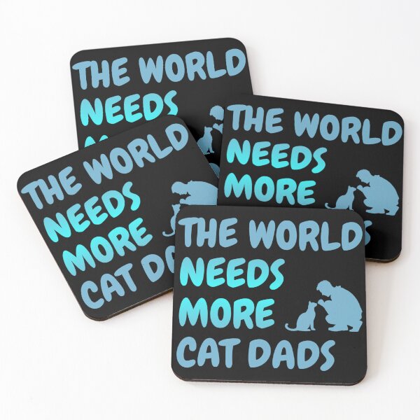 Item preview, World Needs Cat Dads designed and sold by Crazy Before Cats.