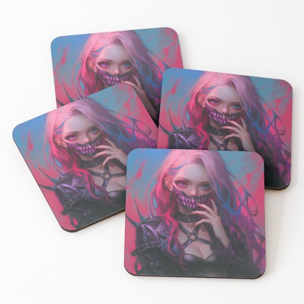 Item preview, ANIME goth girl designed and sold by CursedbyLilith.