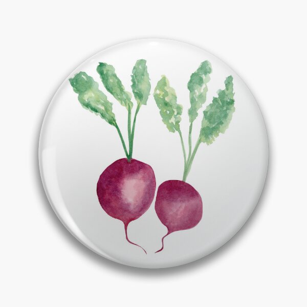 Item preview, Watercolor Radishes  designed and sold by daphsam.