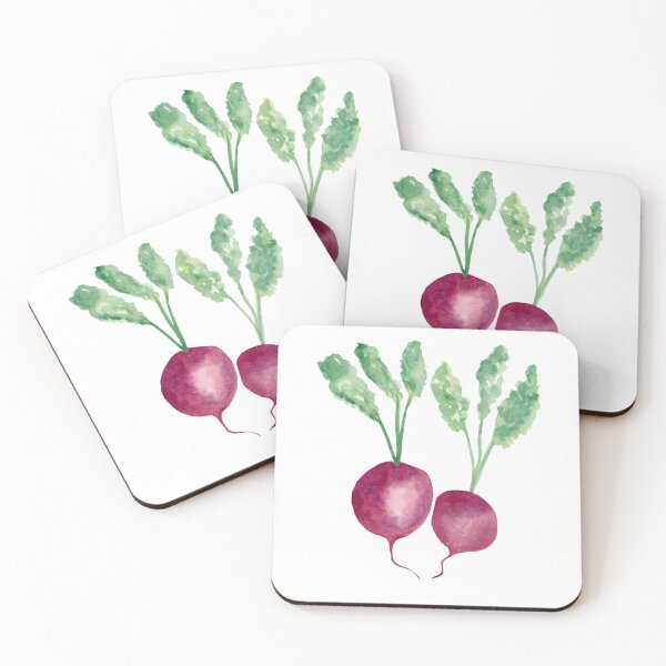 Item preview, Watercolor Radishes  designed and sold by daphsam.