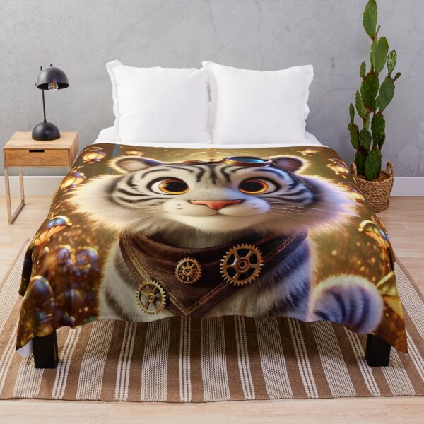 Item preview, Steampunk Siberian Tiger designed and sold by Sillytoe.