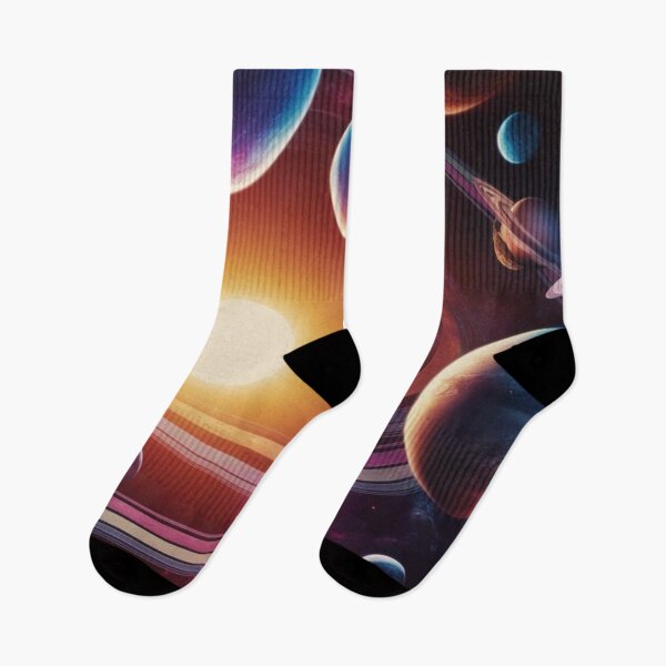 Item preview, Space Life 7 - Abstract Solar System  - Sun, Stars, Planets  designed and sold by AlinaSCorner.