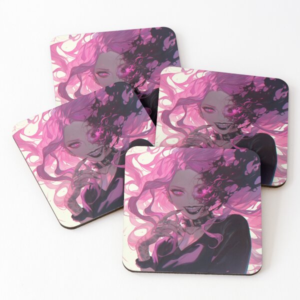 Item preview, Anime Goth Girl designed and sold by CursedbyLilith.