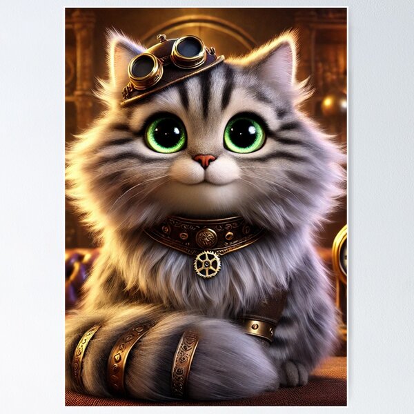 Item preview, Steampunk Siberian designed and sold by Sillytoe.