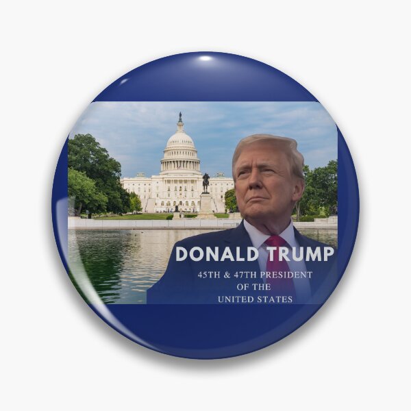 Item preview, Donald Trump 45 & 47 President of the United States designed and sold by JoezPlace.