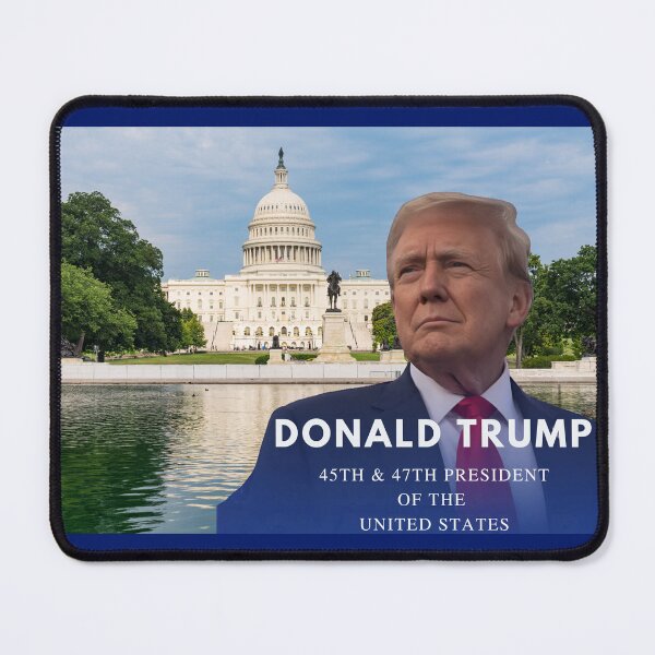 Item preview, Donald Trump 45 & 47 President of the United States designed and sold by JoezPlace.