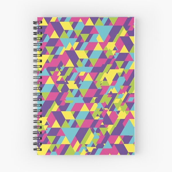 Item preview, Abstract multicolor triangles pattern designed and sold by cutecrazytshirt.