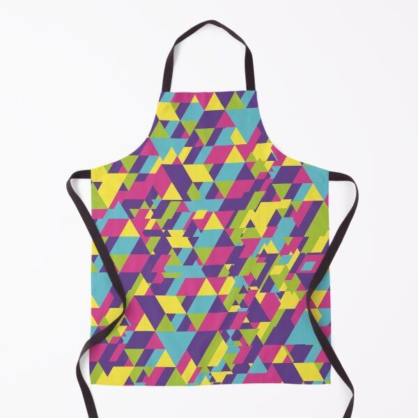 Item preview, Abstract multicolor triangles pattern designed and sold by cutecrazytshirt.