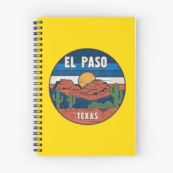 Item preview, El Paso, Texas | Desert Scene: Bold Sun and Cacti designed and sold by CircinusStore.