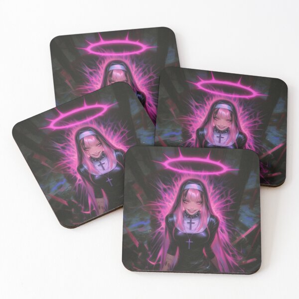 Item preview, Anime Nun Goth designed and sold by CursedbyLilith.