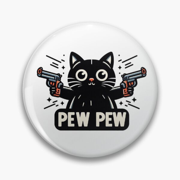 Item preview, Crazy Pewpew Cat designed and sold by Coollzone.