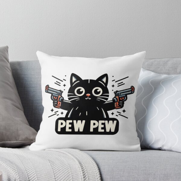 Item preview, Crazy Pewpew Cat designed and sold by Coollzone.