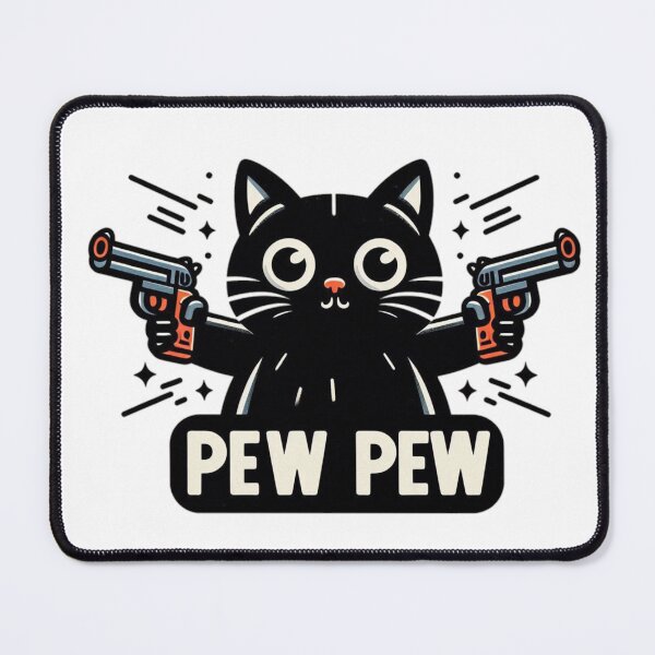 Item preview, Crazy Pewpew Cat designed and sold by Coollzone.