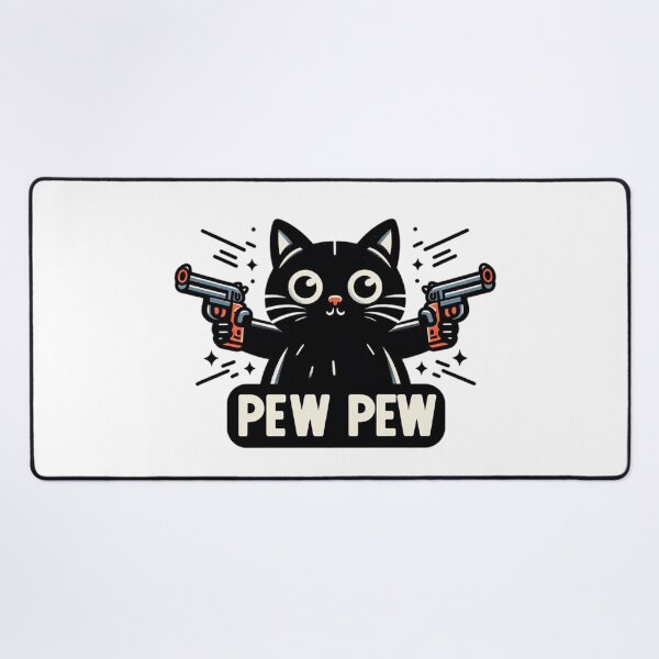Item preview, Crazy Pewpew Cat designed and sold by Coollzone.