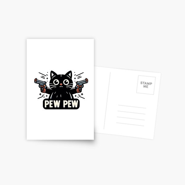 Item preview, Crazy Pewpew Cat designed and sold by Coollzone.