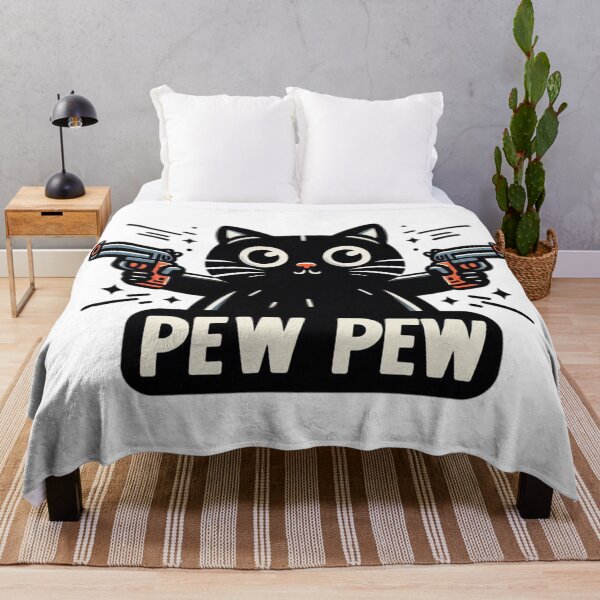 Item preview, Crazy Pewpew Cat designed and sold by Coollzone.