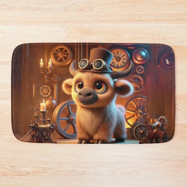 Item preview, Steampunk Sichuan Takin designed and sold by Sillytoe.