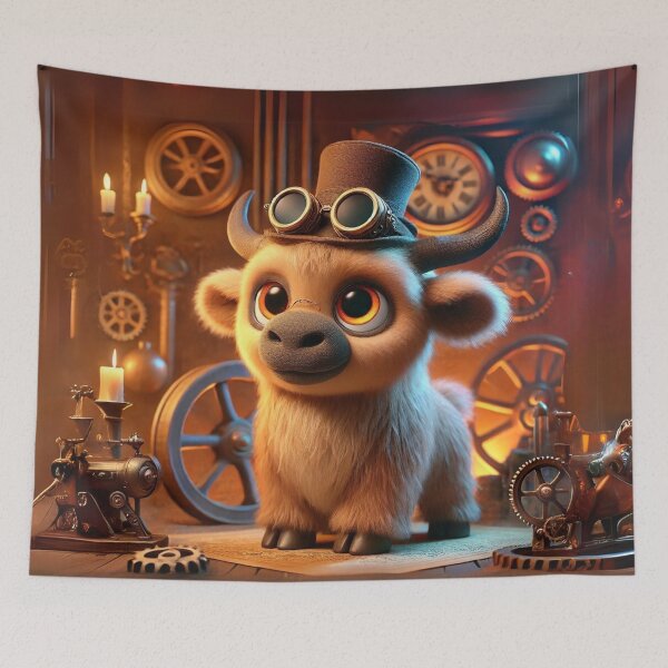 Item preview, Steampunk Sichuan Takin designed and sold by Sillytoe.