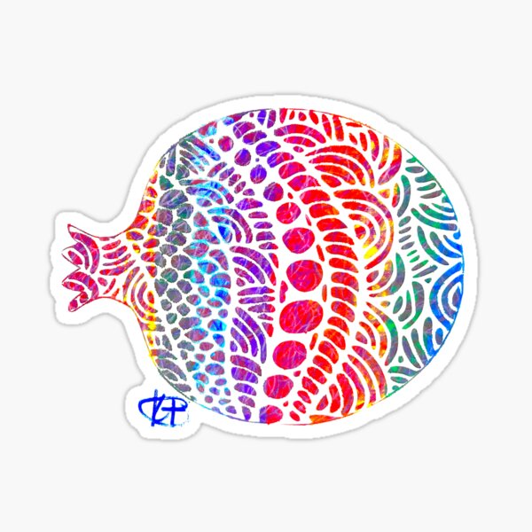 Item preview, Landscape Prism Pomegranate Art designed and sold by Kalli Taub Art.