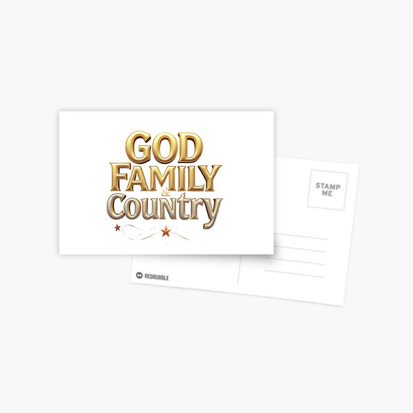Item preview, God, Family & Country designed and sold by Drobv1RB.