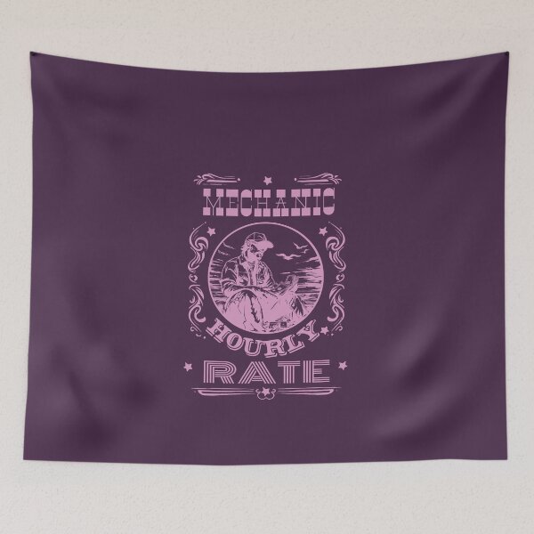 Item preview, Mechanic Hourly Rate designed and sold by AlchemyColor.