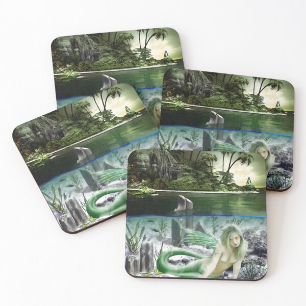 Item preview, Lost Temple mermaid island designed and sold by GreyForest.