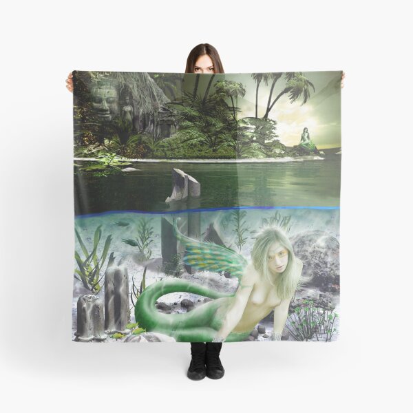 Item preview, Lost Temple mermaid island designed and sold by GreyForest.