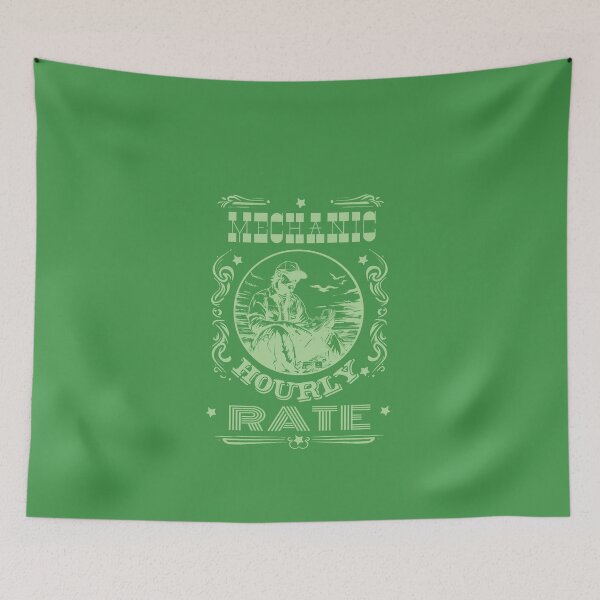 Item preview, Mechanic Hourly Rate designed and sold by AlchemyColor.