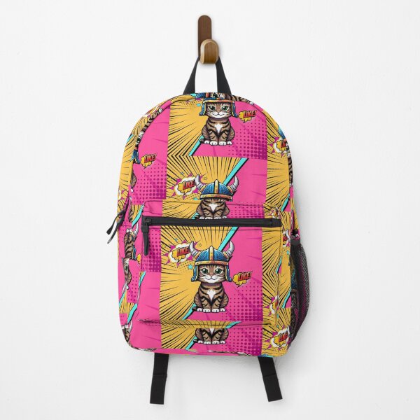 Item preview, Viking Cat: Pop Art Warrior designed and sold by Mosaic by M.
