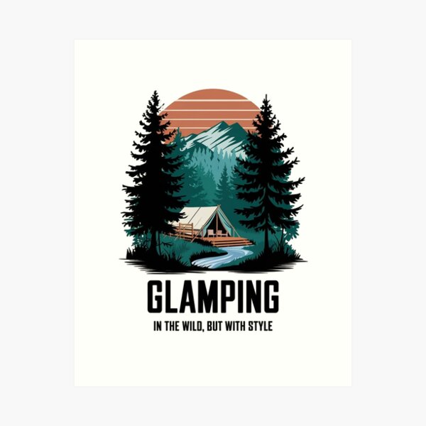 Item preview, Glamping Tent designed and sold by WikaKowalczyk.