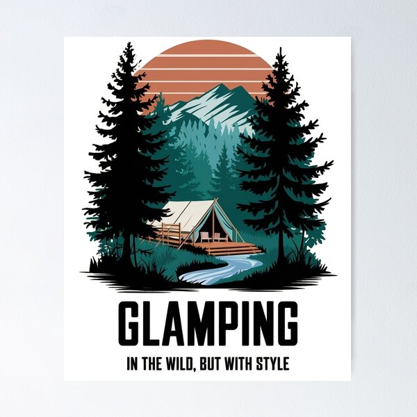 Item preview, Glamping Tent designed and sold by WikaKowalczyk.