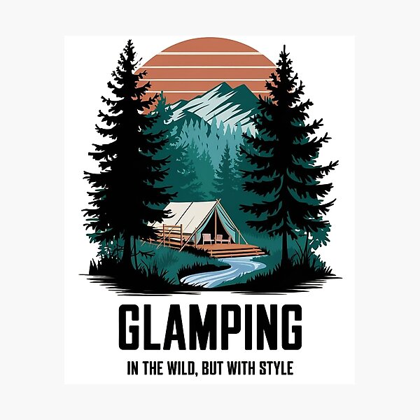 Item preview, Glamping Tent designed and sold by WikaKowalczyk.