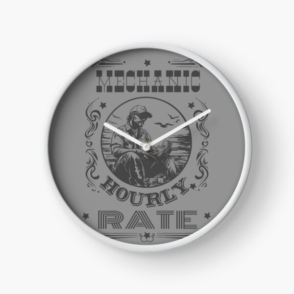 Item preview, Mechanic Hourly Rate designed and sold by AlchemyColor.