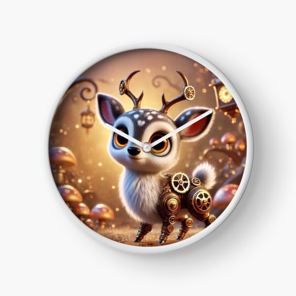 Item preview, Steampunk Sika Deer designed and sold by Sillytoe.