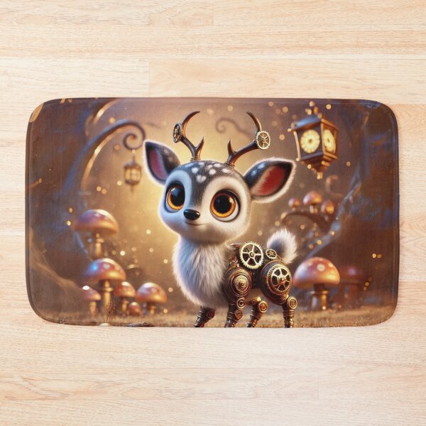 Item preview, Steampunk Sika Deer designed and sold by Sillytoe.
