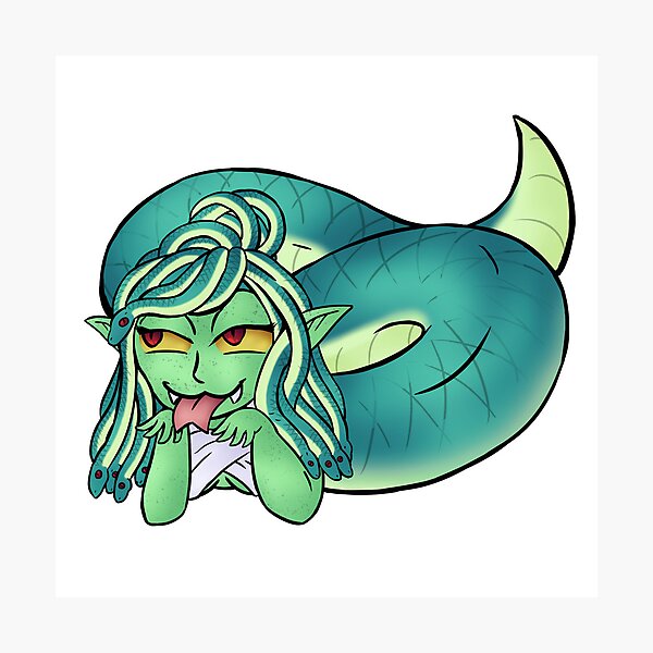 Item preview, Medusa Chibi designed and sold by SandTrap Sorcery.