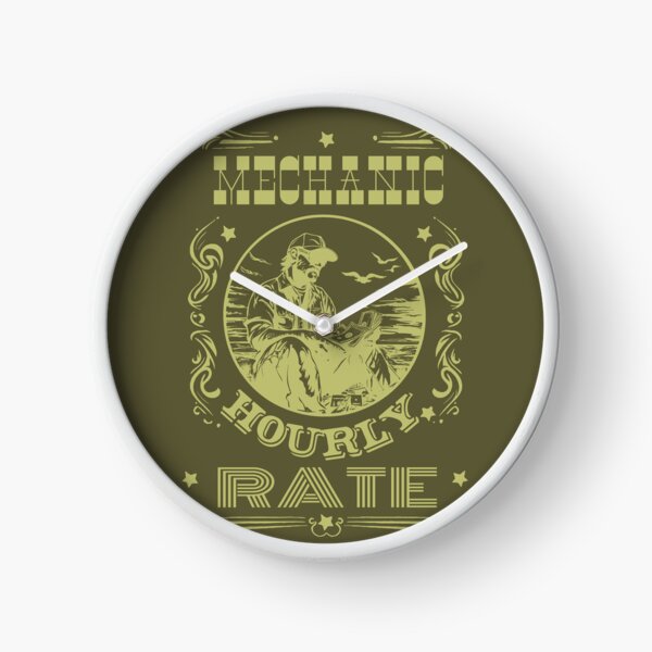 Item preview, Mechanic Hourly Rate designed and sold by AlchemyColor.