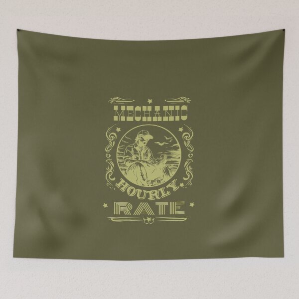 Item preview, Mechanic Hourly Rate designed and sold by AlchemyColor.