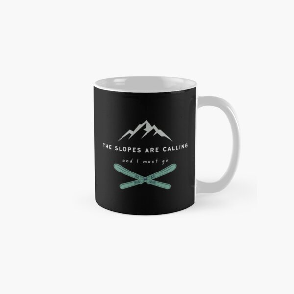 Item preview, The Slopes are Calling designed and sold by The Wandering Bookworm.