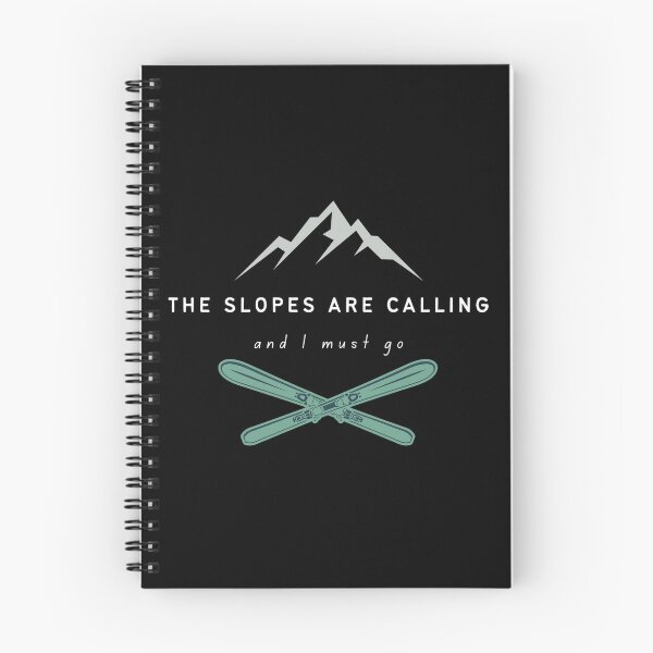 Item preview, The Slopes are Calling designed and sold by The Wandering Bookworm.