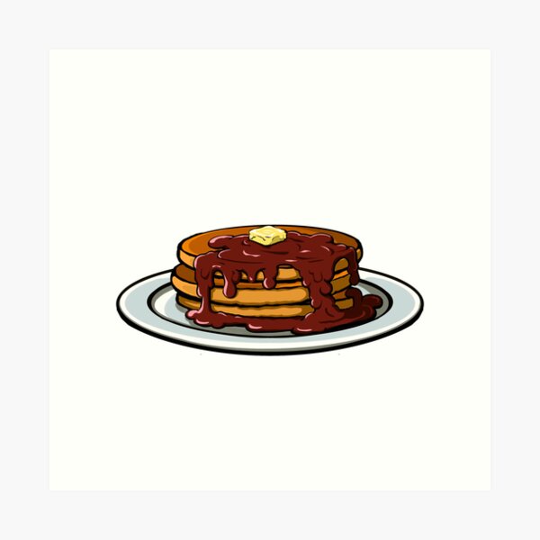 Item preview, Pancakes with Maple Syrup designed and sold by digifunk.