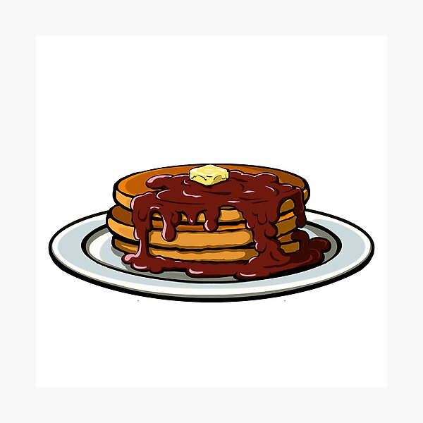 Item preview, Pancakes with Maple Syrup designed and sold by digifunk.