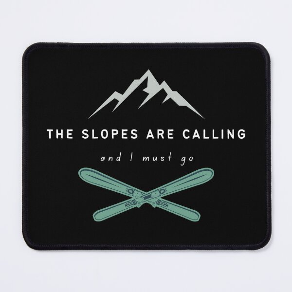 Item preview, The Slopes are Calling designed and sold by The Wandering Bookworm.
