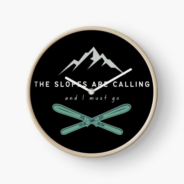 Item preview, The Slopes are Calling designed and sold by The Wandering Bookworm.
