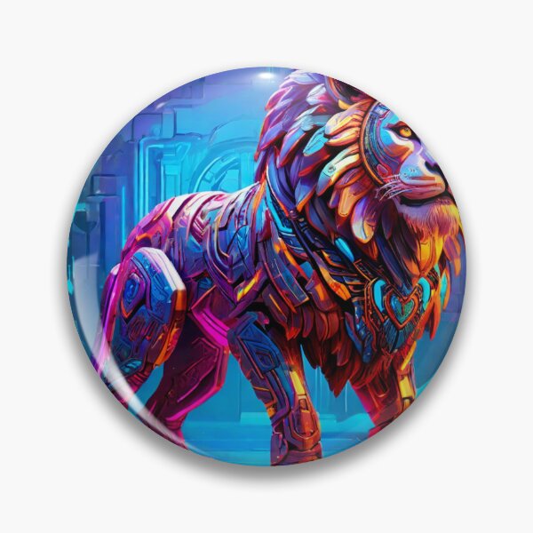 Item preview, Cybernetic Aztec Lion Cybernetic Aztec Lion designed and sold by SpectrumEssence.